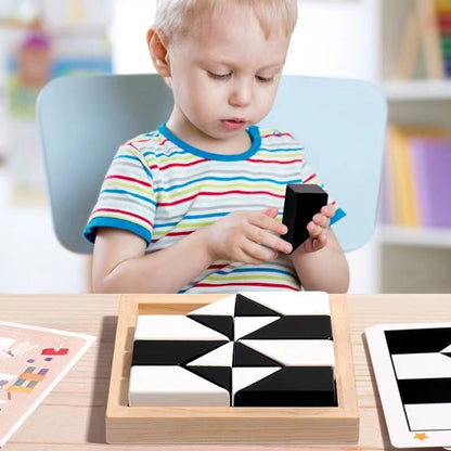 Hidden Block Puzzle Puzzle Toys Wooden Puzzle C