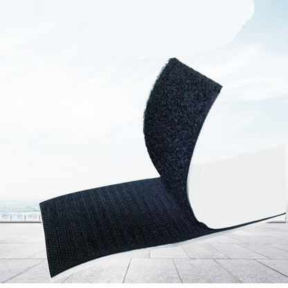Self-adhesive Velcro 8 meters extra strong, double-sided (black)