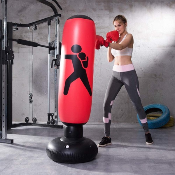 Sandbag 160cm Standing Sandbag for Karate, Taekwondo