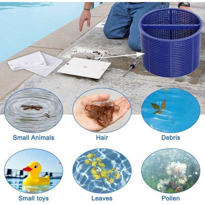 Pool Skimmer Basket Compatible with Hayward SPX1082CA and Aladdin B-152, Replaces Part SP1082 SP1083 SP1084 SP1085 SP1086