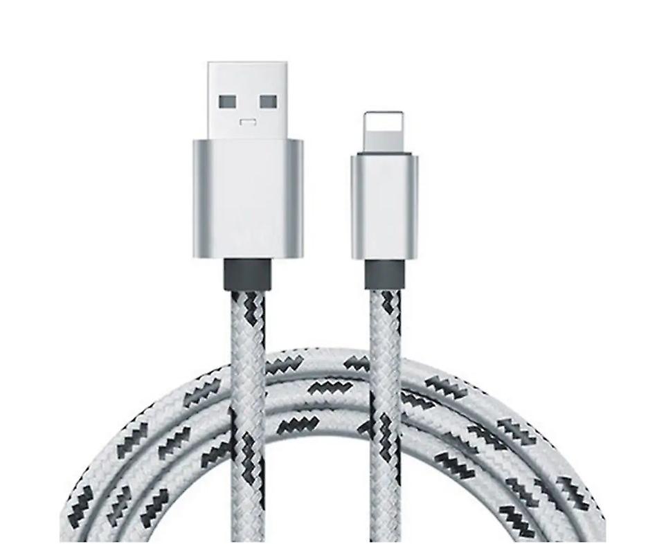 5-pack 2m Braided Lightning Cables, Compatible with iPhone 11 13 14, Charging and Data Cable