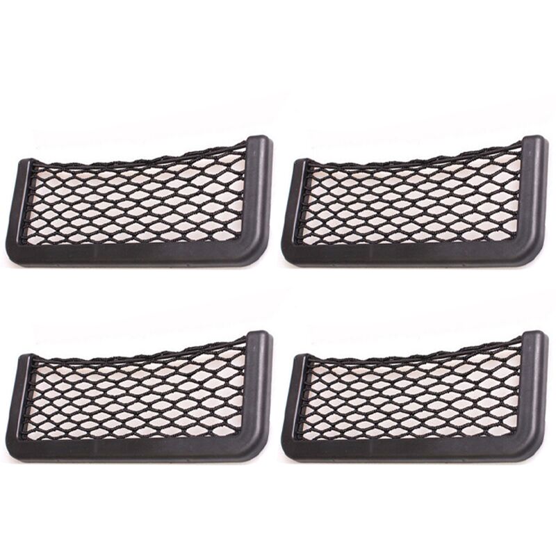 Car Phone Mesh Pocket, Use as Car Glasses Holder and Smartphone Holder or Organizer - Car Storage Net with Universal Mesh Design - New and Improved