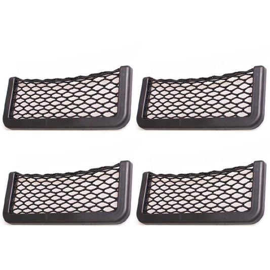 Car Phone Mesh Pocket, Use as Car Glasses Holder and Smartphone Holder or Organizer - Car Storage Net with Universal Mesh Design - New and Improved