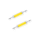 [XJ] Package R7S 10W 78mm Dimmable LED Bulb Cool White 6000K 100W Halogen J78 Replacement Double Ended R7S Base Tube 360 Degree Beam Angle