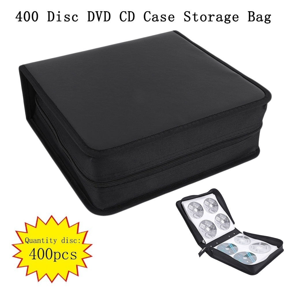400pcs PU Leather CD Case, DVD Storage Bag, High Quality