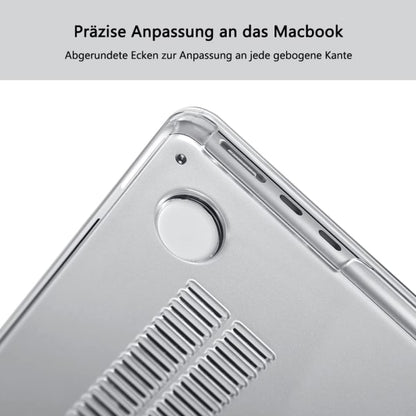 Case Compatible with NEW MacBook Air 13.6 inch M2 A2681, 2022 Release, Ultra-thin Smooth Hard Shell Protective Case, Crystal Clear