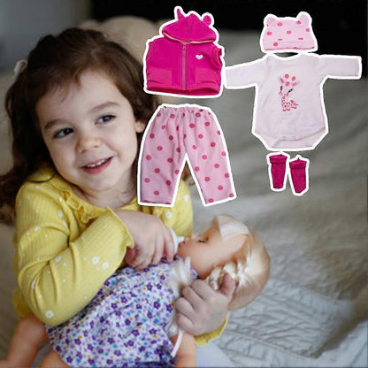 Clothes for baby dolls 43-51 cm - Matching accessories and gift sets