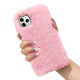 iPhone 12 Mini - Case/Mobile Case - Fluffy Fur Pink