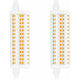 20W 118mm R7s Dimmable LED bulb, Daylight 4000K, 2200lm, 2 pcs - Equivalent to 200W Halogen, Energy Class A+