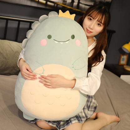 Squishmallow Pillow Doll Kawaii Animal Fat Dinosaur Pillow Plush 80cm Unicorn 60cm-max Unicorn 60cm