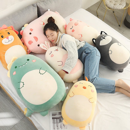 Squishmallow Pillow Doll Kawaii Animal Fat Dinosaur Pillow Plush 80cm Unicorn 60cm-max Unicorn 60cm