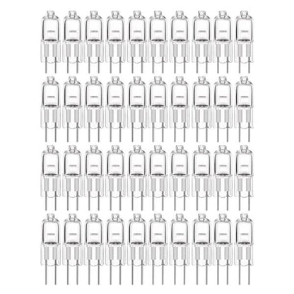 20-pack G4 halogen bulbs 10W 12V warm white