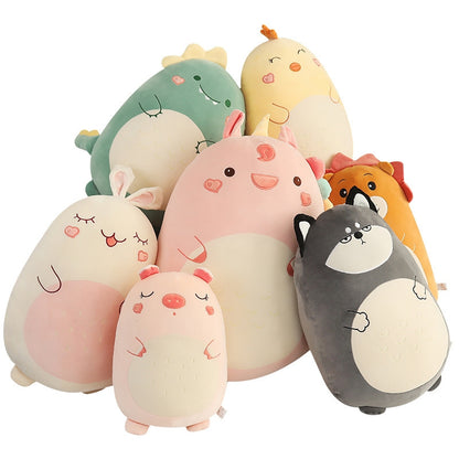 Squishmallow Pillow Doll Kawaii Animal Fat Dinosaur Pillow Plush Unicorn Rabbit 80cm-max Rabbit 80cm