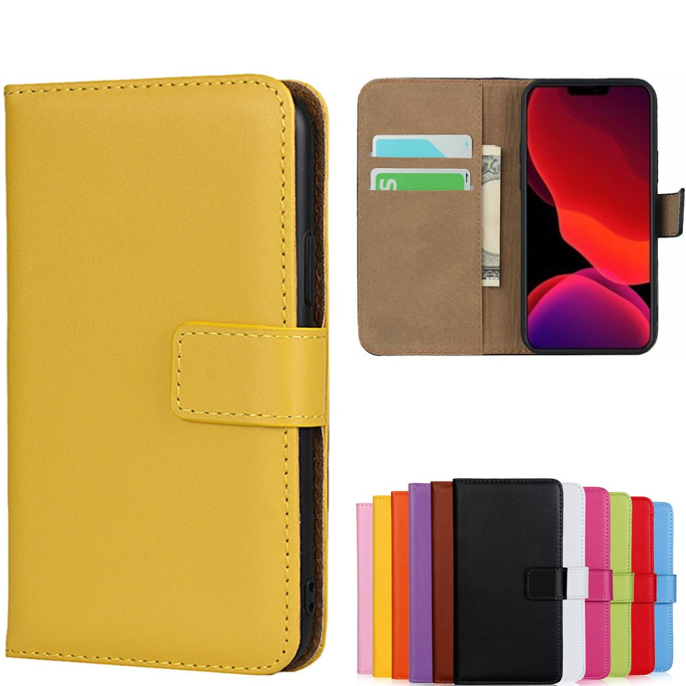 iPhone 13 Wallet Case Wallet Case Cover Mobile Case Yellow - YELLOW iPhone 13_max YELLOW iPhone 13
