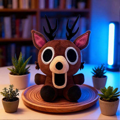 The Deer Plush 99 Nights in the Woods Plush, Collectible Stuffed Animal Doll for Game Fans, Thoughtful Gift for Enthusiasts_qcx