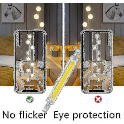 [CA] R7s 118mm 20w LED Bulb Cool White 6000k, 3000lm, J118 400w Halogen Bulb Equivalent, Dimmable, 360 Degree Linear 20w R7s Tw