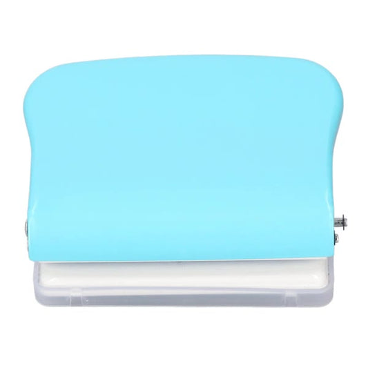 Paper Binding Machine Handheld Portable Spiral Binder A4 A5 A6 A7 Spiral Book Round Hole Punch School Home Light Blue