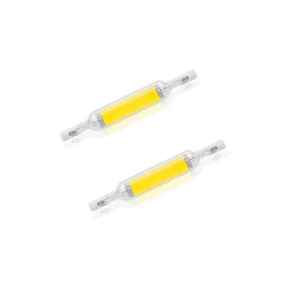 R7S 10W 78mm Dimmable LED Bulb Cool White 6000K 100W Halogen J78 Replacement Double Ended R7S Socket 360 Degree Beam Angle