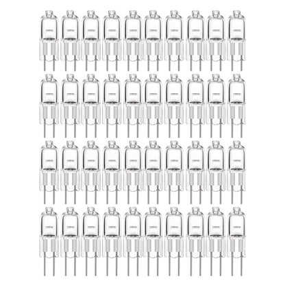 20-pack G4 halogen bulbs 20W 12V warm white