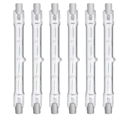 5-pack R7s Halogen Linear Light Bulbs 300W 230V, 118mm