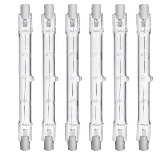 5-pack R7s Halogen Linear Light Bulbs 300W 230V, 118mm