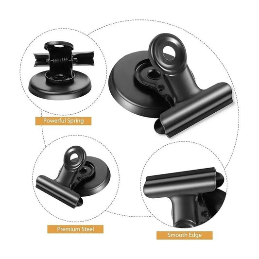 10-pack Magnetic Clips, Black