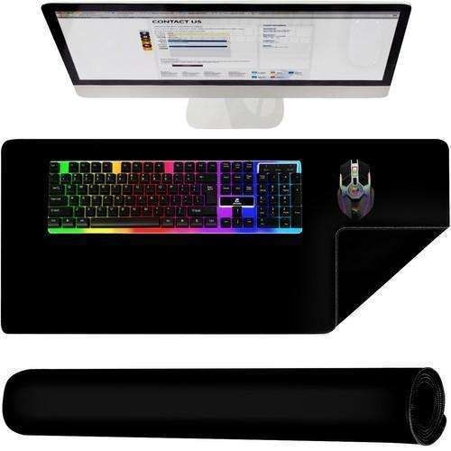 XXL Mouse Pad, 90x45cm, Black Desk Pad