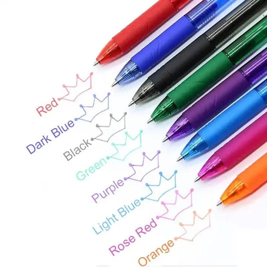 8-Pack Erasable Gel Ink Pens, Multi-Color Erasable Pens