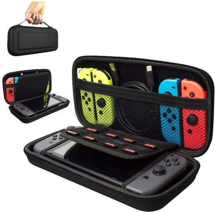 Nintendo Switch Storage Case Hard Organizer, Black