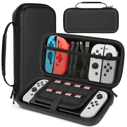 Nintendo Switch Storage Case Hard Organizer, Black