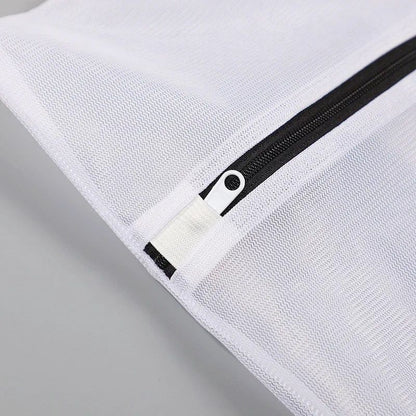 2pcs White Laundry Bags for Underwear, 40 x 50 cm