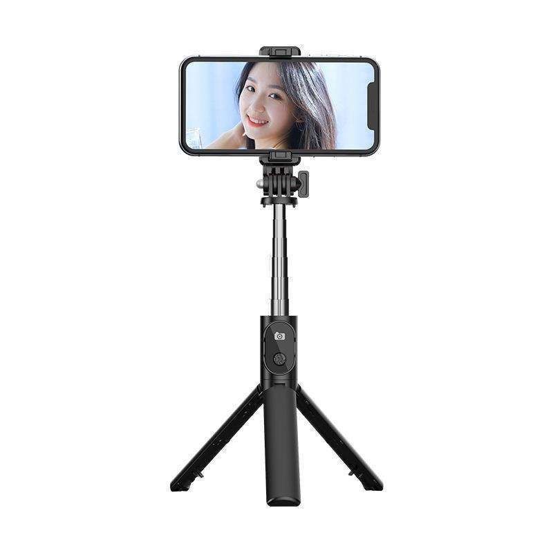 Bluetooth Mobile Stand P20S with Remote Control, Extendable, Compatible with iPhone Samsung