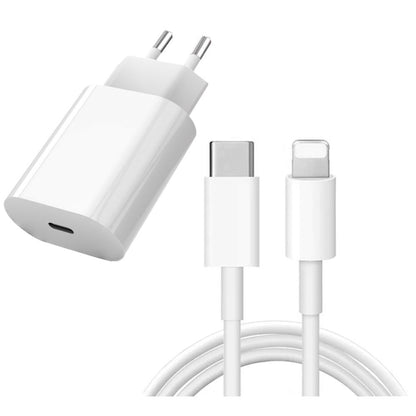 iPhone Fast Charger 2m Cable, White, Compatible with iPhone 11/12/13/14