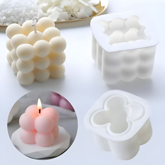 2pcs white candle molds, DIY for making your own candles