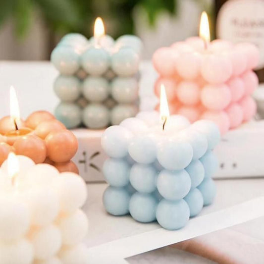 2pcs white candle molds, DIY for making your own candles