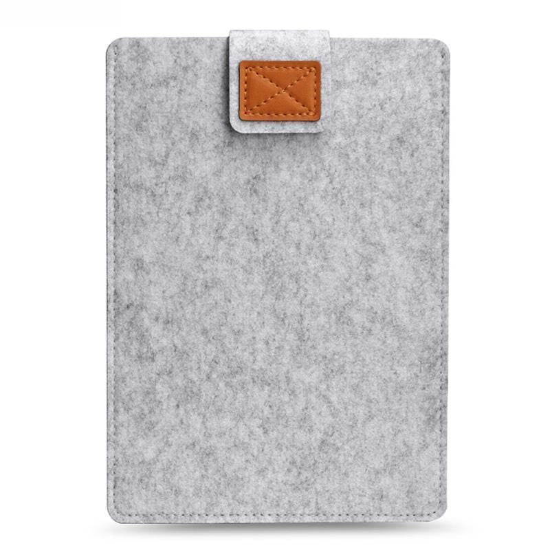 MacBook Pro sleeve Dark gray wool felt case, compatible with MacBook Air, 13-inch