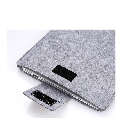MacBook Pro sleeve Dark gray wool felt case, compatible with MacBook Air, 13-inch