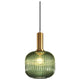 Industrial Vintage Glass Pendant Light Polished Brass Holder Modern Retro Ceiling Lamp Energy Class A Plus Plus