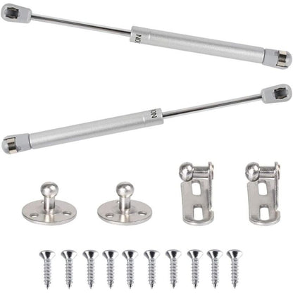 2 Pack 100N Gas Springs Hydraulic Struts with Screws for Cabinet Cupboard Door, 265mm