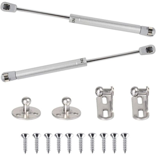 2 Pack 100N Gas Springs Hydraulic Struts with Screws for Cabinet Cupboard Door, 265mm