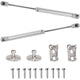 2 Pack 100N Gas Springs Hydraulic Struts with Screws for Cabinet Cupboard Door, 265mm