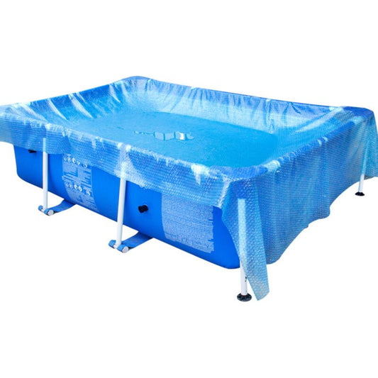 Rectangular Bubble Cover X for Swimming Pool Blue, 300cm, 200cm