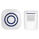 Wireless Doorbell Electric Door Chime Kit with 1 Receiver and 1 PIR Motion Detector Visitor Alert Sensor Security Alarm with 38 Melodies at 3 Volume