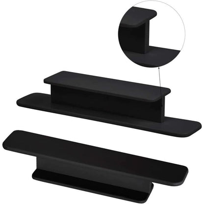 12 Pieces Self Adhesive Plastic Door Handles for Window Door Drawer Wardrobe Refrigerator