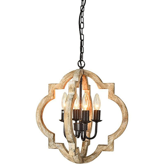American Retro Industrial Ceiling Light Log Color E12 40W, 40 x 43cm