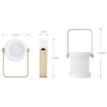 Bedside Lamp Dimmable Touch Light, Portable Bedside Lamps for Bedside Lamp with Portable Nightstand Safe Night Light