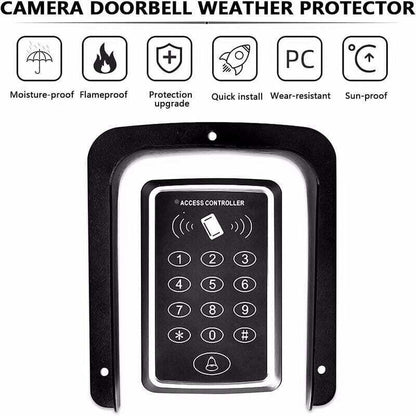 Doorbell Cover, Waterproof Metal Cover Wireless Doorbell for Video Camera, Chime Button, Wireless Doorbell Ring