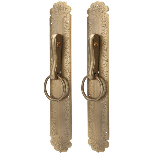Chinese Style Door Ring Brass Handle Antique Door Handle Furniture Hardware