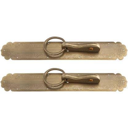 Chinese Style Door Ring Brass Handle Antique Door Handle Furniture Hardware