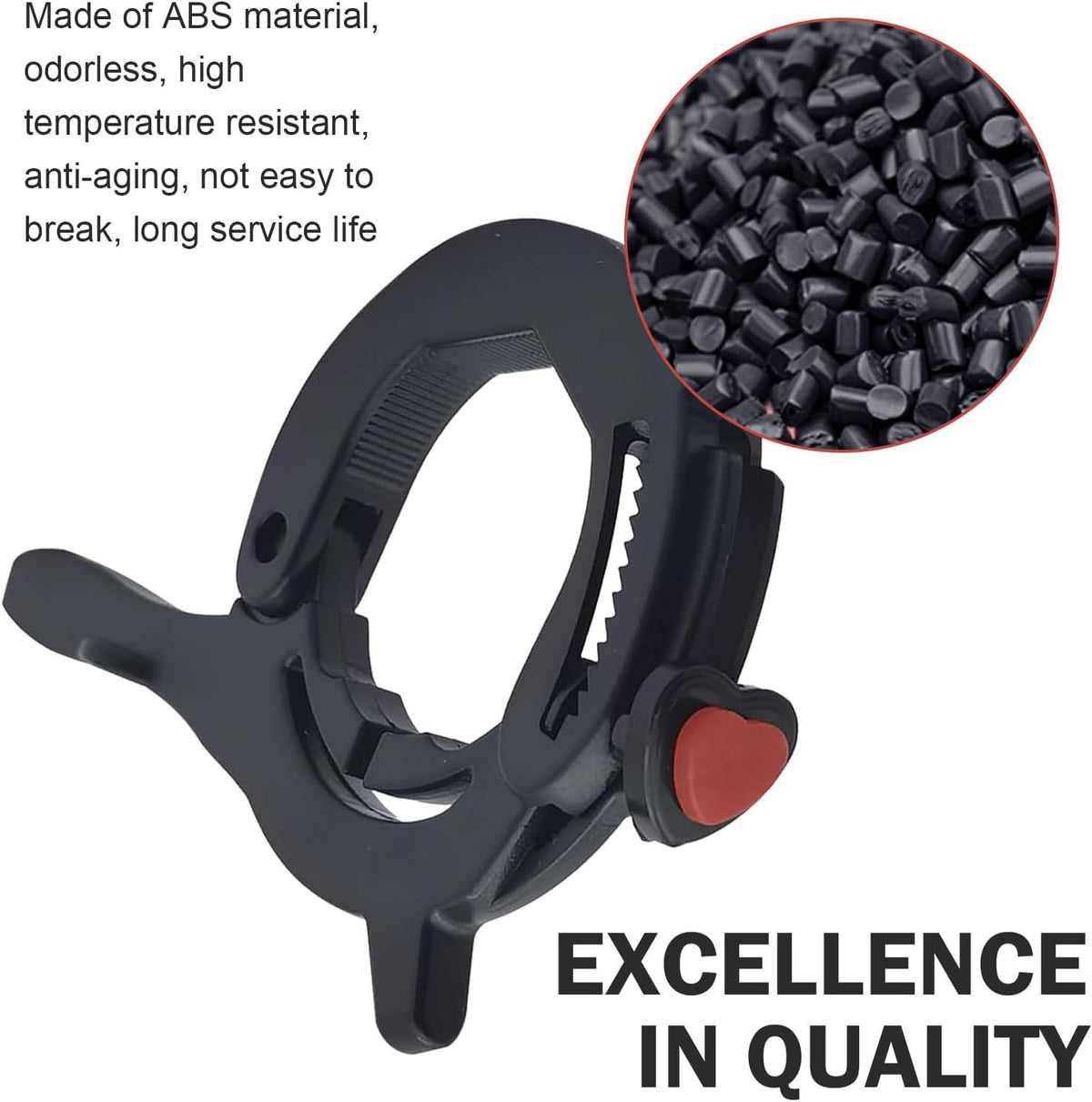 Motorcycle Cruise Control Assist, Handlebar Booster Clamp with Quick Release Throttle Button, Anti-skid Rustproof Throttle Lock, Universal Saver Conversion Accessory for Long Distance (Black)